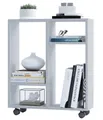VCM Standregal Nischenschrank Rollen Regal Raumteiler Dremala, 1-tlg., VCM Standregal Dremala 65x60x20 cm Holzwerkstoff