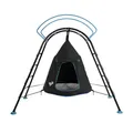 TP Toys Klettergrüst mit Hängesessel, BxHxT: 217 x 201 x 122 cm, schwarz/blau