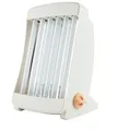 GB 906 Professionelles Gesichtssolarium, Cremeweiß, 65W UV-Bräunungsgerät, Kompaktes Design, Mit 2 Schutzbrillen, Für Gesichtsbräunung zu Hause