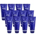 Nivea Creme 12 x 100 ml Tube Feuchtigkeitscreme + Eucerit ohne Konservierungssto