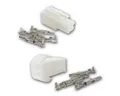 world-trading-net DIN-Stecker AMP-Steckverbinder 4-polig Crimpkontakte 10er Pack