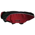 Wolters Hunderegenmantel Regenjacke Easy Rain schwarz/rot rot|schwarz Rückenlänge: 30 cm / Halsumfang: 28 cm Brustumfang: 36 - 43 cm