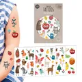 Hautfreundliche Kindertattoos zum Aufkleben  Motiv Naturkinder, KinderTattoo ...