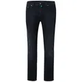 Pierre Cardin 5-Pocket-Jeans PIERRE CARDIN LYON TAPERED blue/black used buffies 34510 8029.6804 - schwarz W35 / L34