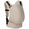 Hoppediz Babytrage, Creme, Textil, 26.5x7.2x38.5 cm, SGS-geprüft, Baby on Tour, Babytragen & Tragetücher