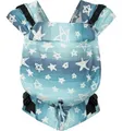 Hoppediz Primeo Babytrage Singapur Blue Bio Baumwolle Neugeborene Wie Neu