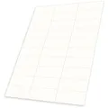 Selbstklebende Etiketten 70x29,7mm, Aufkleber, Beschriftung, weiß