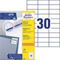 AVERY Zweckform 3489 Universal Etiketten (3.000 Klebeetiketten, 70x29,7mm auf A4