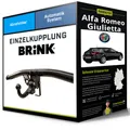 Abnehmbare Anhängerkupplung für ALFA ROMEO Giulietta 04.2010-jetzt Typ 940 Brink