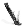 Motorrad Seitenständer Universal Höhenverstellbar Aluminium Tourtecs schwarz