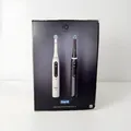 Oral-B iO Series 5 Plus Edition 2er Set Zahnbürste 5 Putzmodi Schwarz Weiß