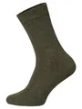 HomeOfSocks 2 Paar Merino Kaschmir Socken Herren Und Damen - Luxuriöse Wollsocken Aus Besonders Dichter Wolle Des Merino Schafs | Olive Gr. 43-46