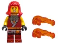 LEGO Ninjago Minifigur - Wyldfyre mit Accessoires - Set 71836