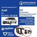 Für AUDI A1 Typ 8X1 05.2010-09.2018 AHK abnehmbar +7pol spezifisch E-Satz ABE