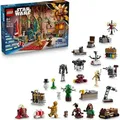 LEGO Star Wars Adventskalender 2025 - Weihnachten Spielzeug mit 24 Überraschungen - 2 Minifiguren & 5 Droidenfiguren - Kinder Spielset - Geschenk ... - Bronze