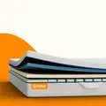 Emma One+ Matratze 140x200 H2 Mittelfest – Kühlende & atmungsaktive 3-Zonen-Schaummatratze – Ergonomisch, Klimaregulierend & Waschbarer Bezug – Für alle Schlafpositionen geeignet