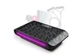 Sportstech Vibrationsplatte sVibe, 99 Intensitätsstufen, 7 LED-Farben, Mit Transportrollen