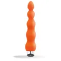 Lovelyness - Happyness Vibrator mit Kugeln - In Orange - 18cm -Akku