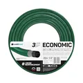CELLFAST Gartenschlauch 3 Lagiger Wasserschlauch Aus Polyesterkreuzgewebe Für Garten Flexibler Bewässerungsschlauch UV Beständig Anti Algen 20 Bar 1 2 Zoll 50 Meter Economic, Grün