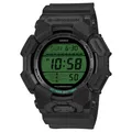 Casio G-SHOCK Herrenuhr Digital Licht Alarm Schwarz Grün 20BAR GD-010BEG-1ER