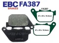 EBC Bremsbelag für Motorräder FA387 Organisch