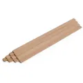 Woodsellers Kantholz 10er-Set Holzleisten - Buche gehobelt - 8 x 25 x 500 mm, (10 Packung 10-tlg), Woodsellers - 10er-Set Holzleiste - Buche gehobelt - 8x25x500 mm beige 2.5 cm x 50 cm x 0.8 cm