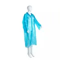 Ampri Med-Comfort Einmal PE-Besucherkittel Heavy 1 Stück Blau Schutzkittel L/XL
