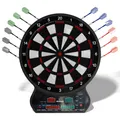 R600 Elektronische Dartscheibe  Softspitze  inkl. 4 Sätze Dartpfeile  für 8 ...
