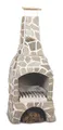 Landau Grillkamin Porphyr/Wellfire