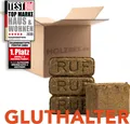 Rindenbriketts 30kg Gluthalter Briketts ökologische Kohlebriketts Nachtwächter Holzbriketts