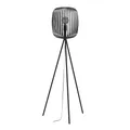 EGLO Stativ Stehleuchte Romazzina, Stehlampe Wohnzimmer aus Metall in Schwarz, Dreibein Standleuchte, Wohnzimmerlampe mit E27 Fassung
