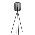 Stativ Stehlampe Dreibein Wohnzimmer Lampe Standleuchte aus Metall in schwarz