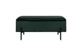 House Nordic Truhenbank in Grn, Stoff - 95x46x36,5cm (BxHxT)