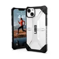 Urban Armor Gear UAG Plasma Hülle kompatibel mit Apple iPhone 14 Plus [Wireless Charging kompatibles Cover, Sturzfeste Handyhülle, Erhöhter Rand] transparent, 114065114343, Ice (transparent)