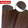 Floordirekt Sichtschutzzaun PVC Braun