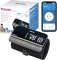 Beurer BM 81 easyLock Oberarm-Blutdruckmessgerät, einfache Anwendung ohne Kabel, klinisch validiert, Manschette mit Drehverschluss, sanfte und schnelle Messung, Datenübertragung zu Apple Health und co