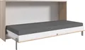 Wimex Schrankbett Juist Schrankklappbett Gästebett horizontal klappbar, 3 Liegeflächen, mit Lattenrost, Made in Germany