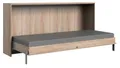 Wimex Schrankbett Juist (mit Lattenlost, ohne Matratze, 1-St., moderne Optik, mit Lattenrost, Platzsparend) 90x200cm Eiche Sägerau horizontal klappbar