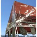 Pavillon Schutzhaube 3x3m Wasserdicht Transparent - Transparent