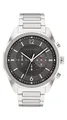 Calvin Klein Chronograph Quarz Uhr für Herren Kollektion CK Force mit Silbernes Edelstahlarmband - 25200264