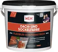 MEM Bauchemie Fassadenfarbe MEM Dach- und Sockelfarbe 5 kg ziegelrot