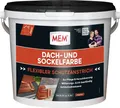 MEM Dach- und Sockelfarbe 5 kg ziegelrot  Dachabdichtung