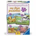 Ravensburger my first puzzles Kleine Bauernhoftiere Puzzle Kinderpuzzle