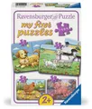 Ravensburger 4041 Kinderpuzzle - Kleine Bauernhoftiere