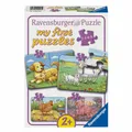Ravensburger Puzzle Meine ersten Puzzles 4in1 Nutztierfamilien