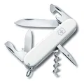 Victorinox Schweizer Taschenmesser, Spartan, Multitool, Swiss Army Knife mit 12 Funktionen, Klinge, Korkenzieher, Dosenöffner