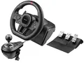 5907512872611 racer TRAJOY47345 Spiele-Controller Schwarz Lenkrad + Pedale PlayS
