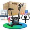 Zipro One S Heimtrainer Fahrrad für Zuhause Magnet Fahhrad bis 110 kg Magnete Exercise Bike Fitnessbike Fitness Fahrrad Hometrainer Cardio Fahrrad... - Blau