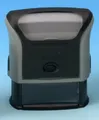 WEDO Stempel Textstempel Printy mit Gutschein 7-zeilig hellgrau/schwarz