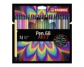 STABILO Faserstift STABILO Pen 68 ARTY Filzstift - 1 mm - 24er Set